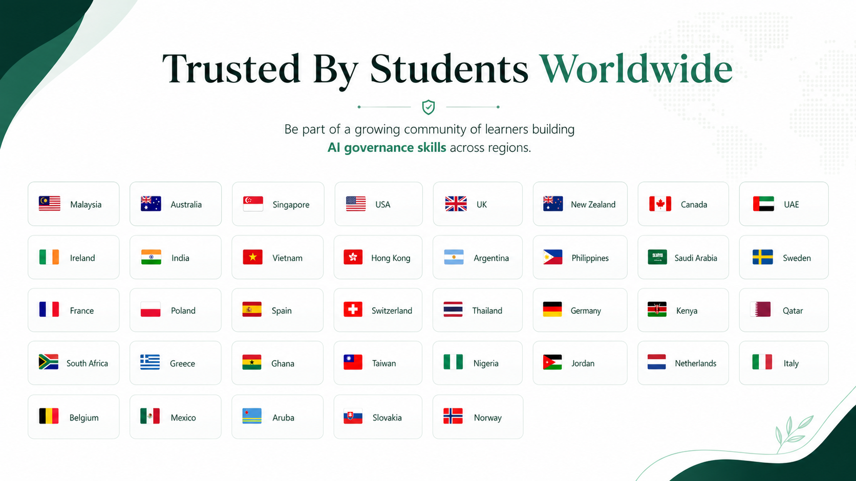 About Page Trusted Flag Image
