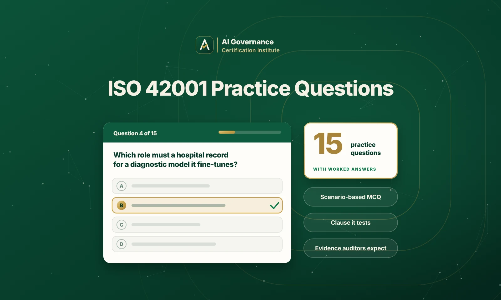 ISO 42001 Practice Questions With Answers: A 15-Question Mock Test